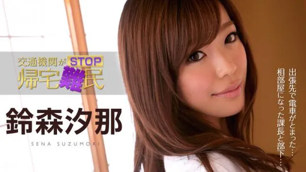 鈴森汐那：交通機関がSTOP！帰宅難民！ 〜美人OLが上司の愛撫を受け入れる〜